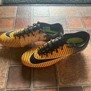 Outdoor soccer cleats.